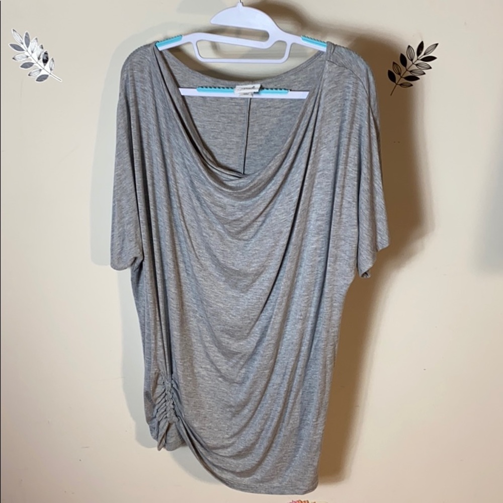 Jaclyn Smith collection Grey Top size XL - Picture 5 of 8